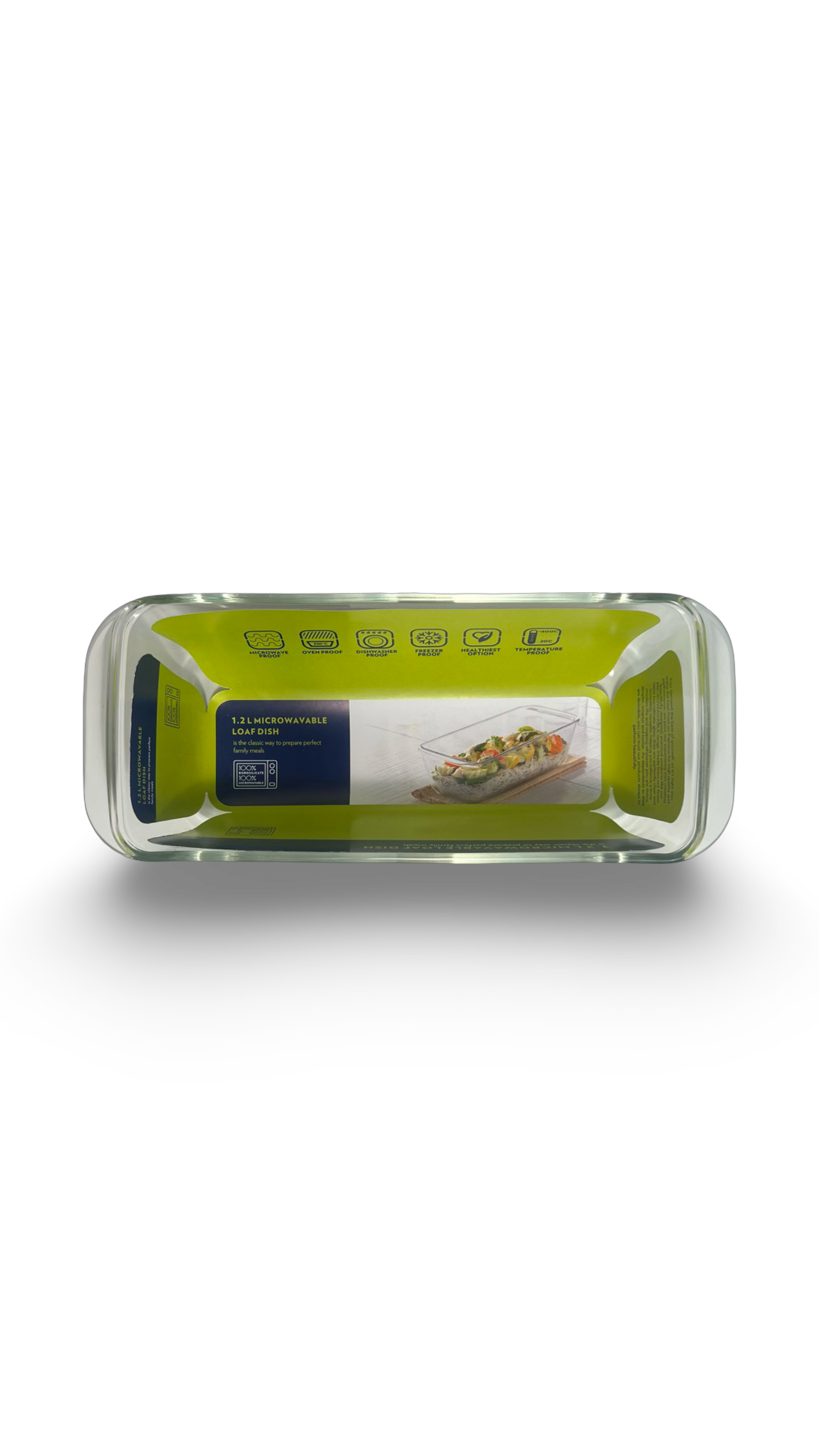 Vas Chec termorezistent din sticlă 1.2L