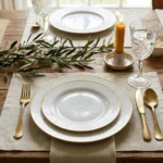 Aperitiv servit pe farfurie mică Veselo Henrik 23 cm