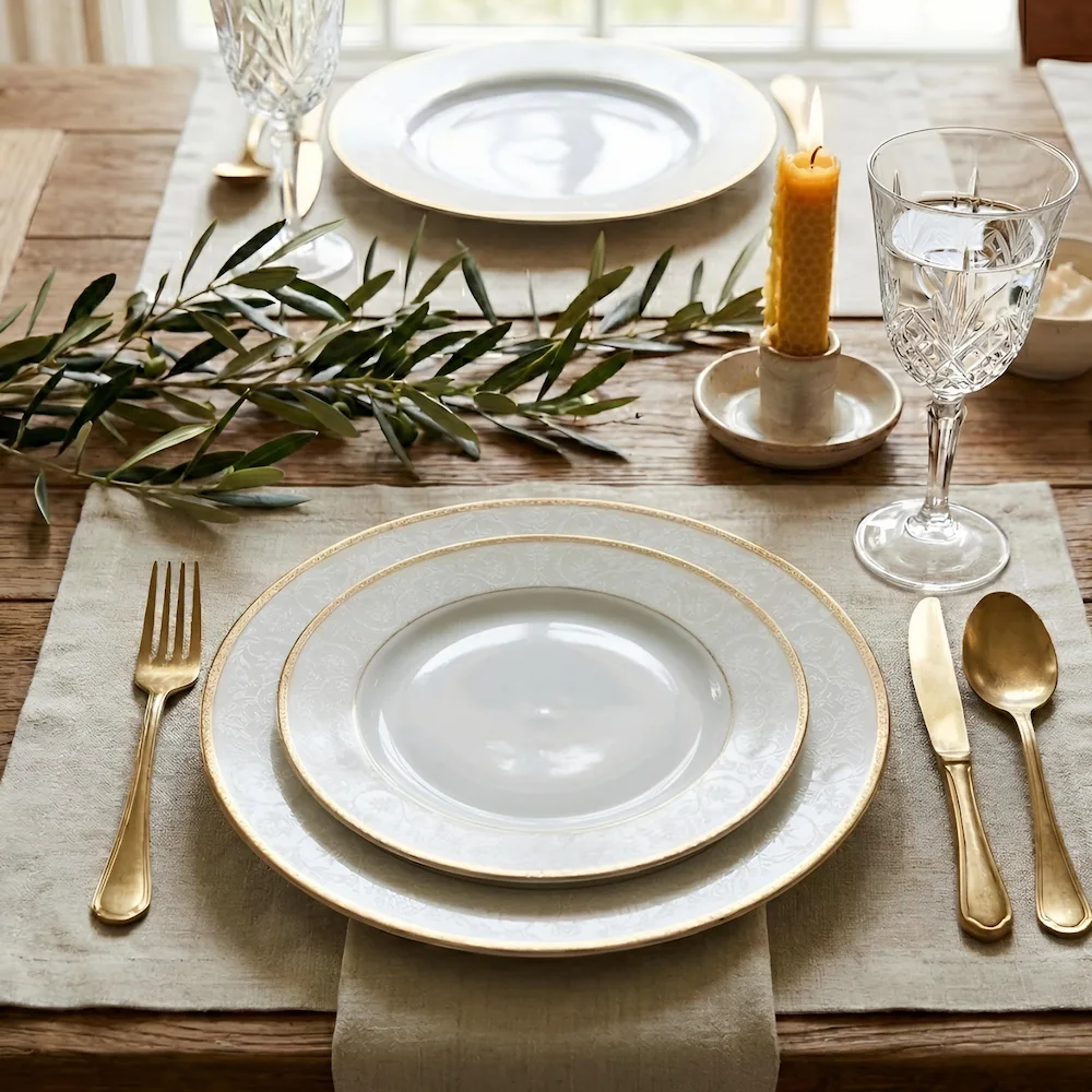 Aperitiv servit pe farfurie mică Veselo Henrik 23 cm