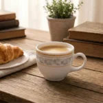 Cești din opal Lisa 22 cl pregătite pentru mașina de spălat