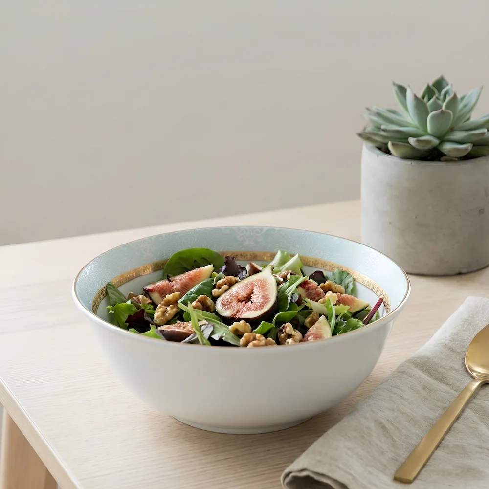 Detaliu design interior și exterior bol Homayoon 18 cm