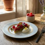 Farfurie desert 19 cm din porțelan fin Homayoon