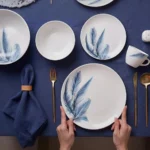 Veselă opal Ayhan sigură pentru microunde și mașina de spălat vase