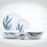 Farfurii bol salata si ceasca din setul opal Ayhan 31 piese