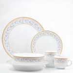 Farfurie întinsă, adâncă și de desert din setul de 6 persoane Veselo Lisa